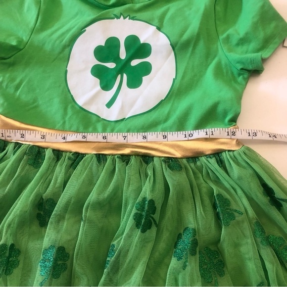 Care Bears Girls' Lucky St. Patrick's Day Tutú Dress NWT Size M8 - Picture 14 of 15
